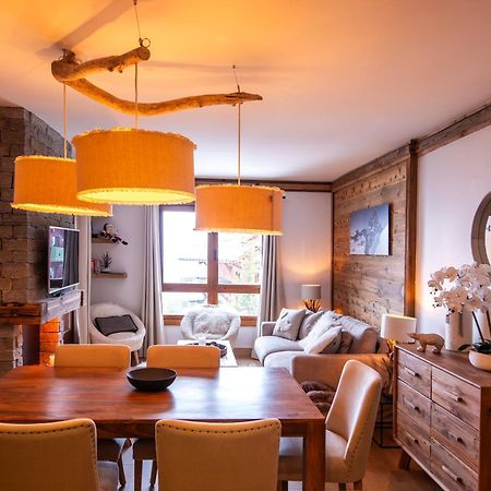 Arcs 1950 Appartement Luxe Type Chalet 5 A 7 Personnes Vue Imprenable Sur Le Montblanc Skis Aux Pieds Les Arcs  Экстерьер фото