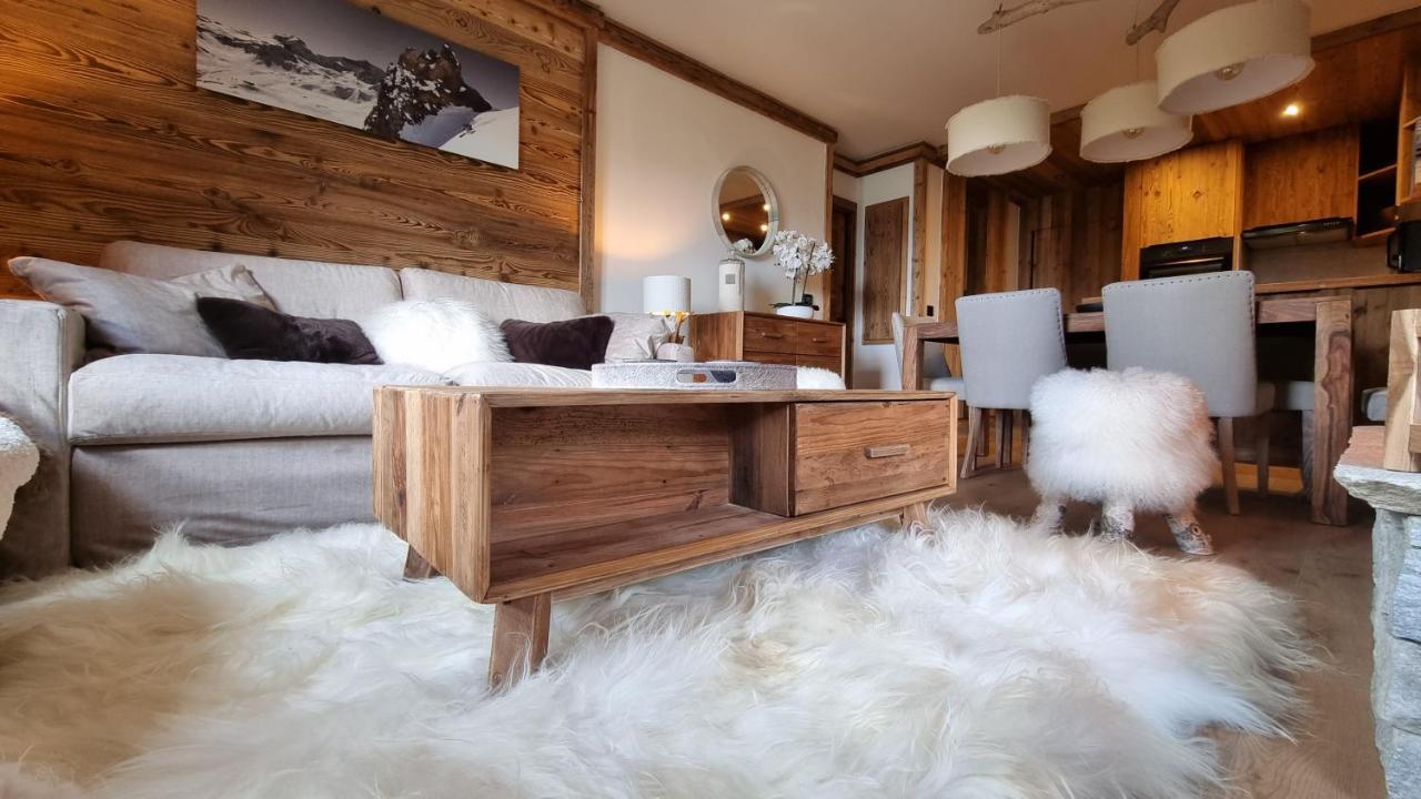 Arcs 1950 Appartement Luxe Type Chalet 5 A 7 Personnes Vue Imprenable Sur Le Montblanc Skis Aux Pieds Les Arcs  Экстерьер фото