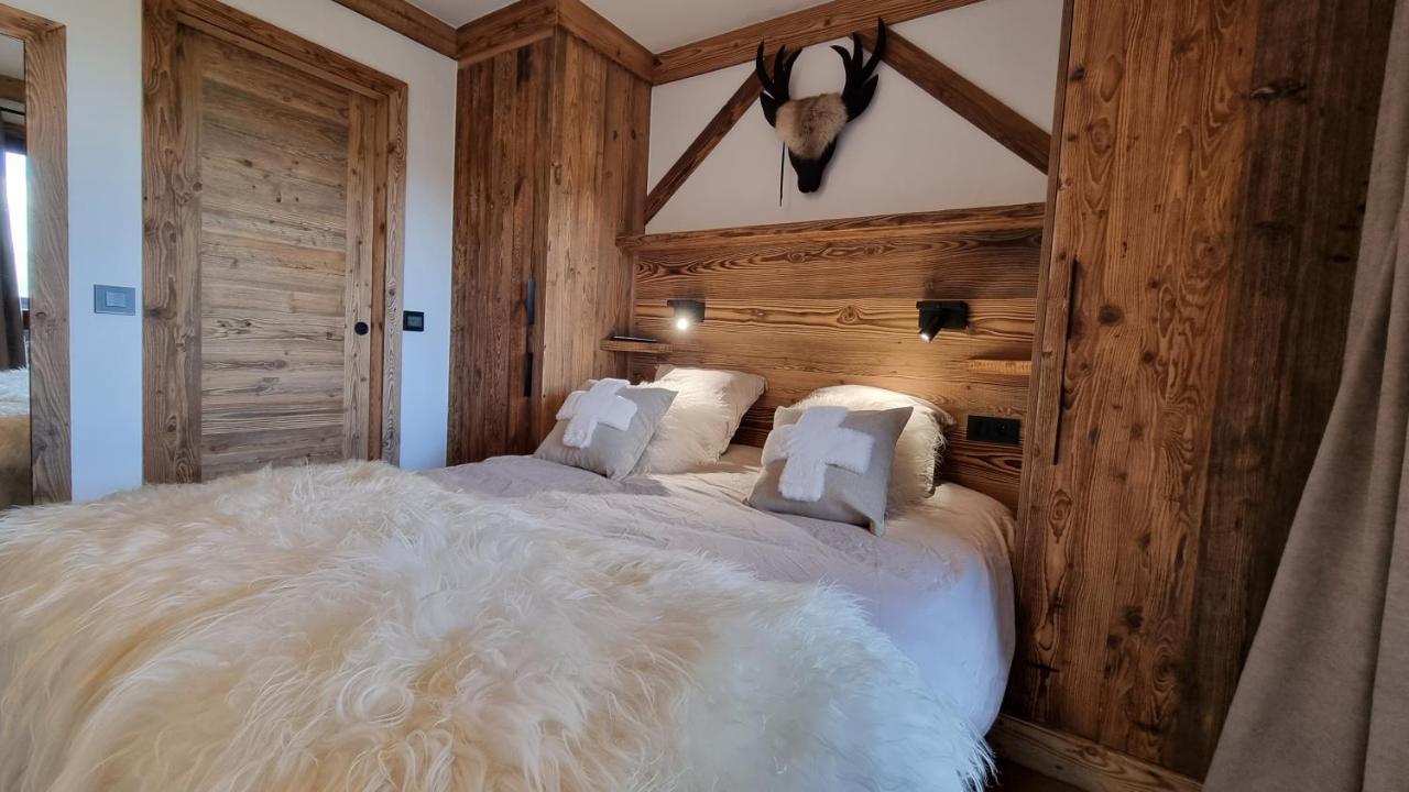 Arcs 1950 Appartement Luxe Type Chalet 5 A 7 Personnes Vue Imprenable Sur Le Montblanc Skis Aux Pieds Les Arcs  Экстерьер фото