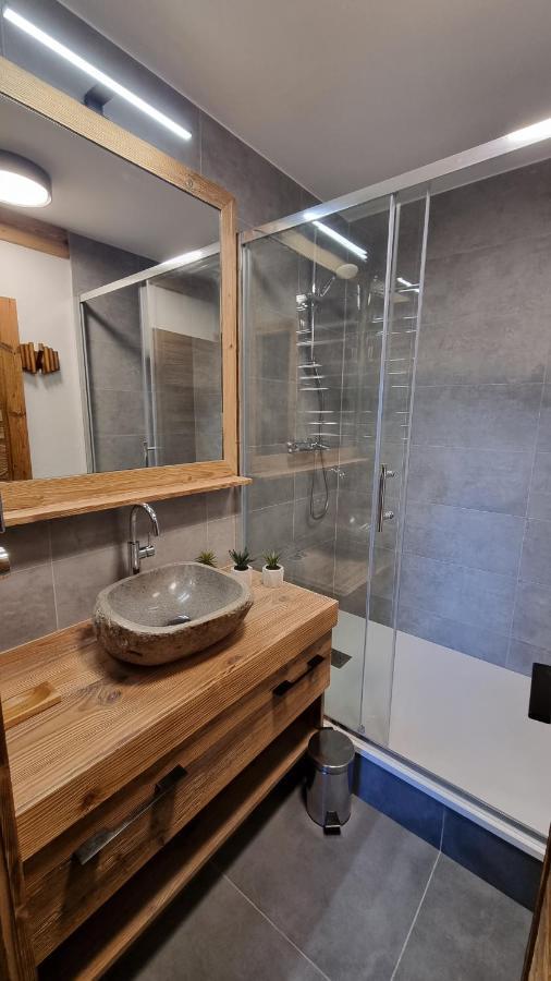 Arcs 1950 Appartement Luxe Type Chalet 5 A 7 Personnes Vue Imprenable Sur Le Montblanc Skis Aux Pieds Les Arcs  Экстерьер фото