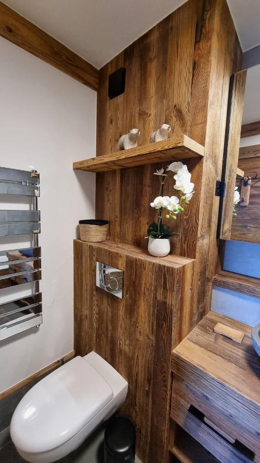 Arcs 1950 Appartement Luxe Type Chalet 5 A 7 Personnes Vue Imprenable Sur Le Montblanc Skis Aux Pieds Les Arcs  Экстерьер фото