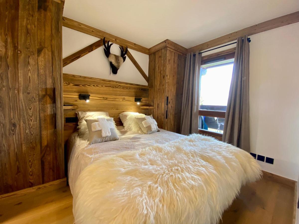 Arcs 1950 Appartement Luxe Type Chalet 5 A 7 Personnes Vue Imprenable Sur Le Montblanc Skis Aux Pieds Les Arcs  Экстерьер фото