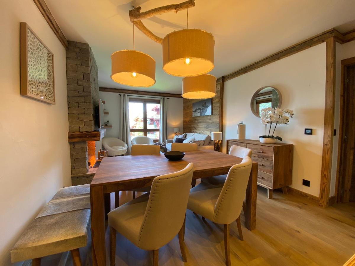 Arcs 1950 Appartement Luxe Type Chalet 5 A 7 Personnes Vue Imprenable Sur Le Montblanc Skis Aux Pieds Les Arcs  Экстерьер фото