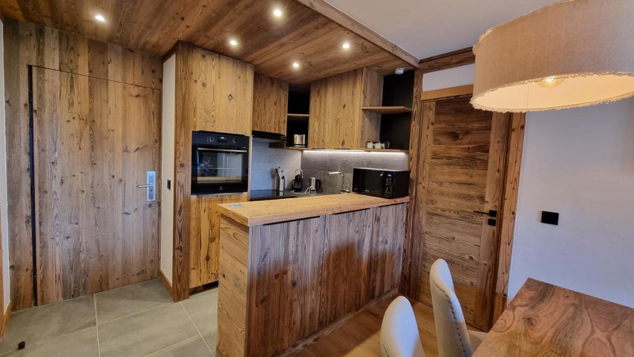 Arcs 1950 Appartement Luxe Type Chalet 5 A 7 Personnes Vue Imprenable Sur Le Montblanc Skis Aux Pieds Les Arcs  Экстерьер фото