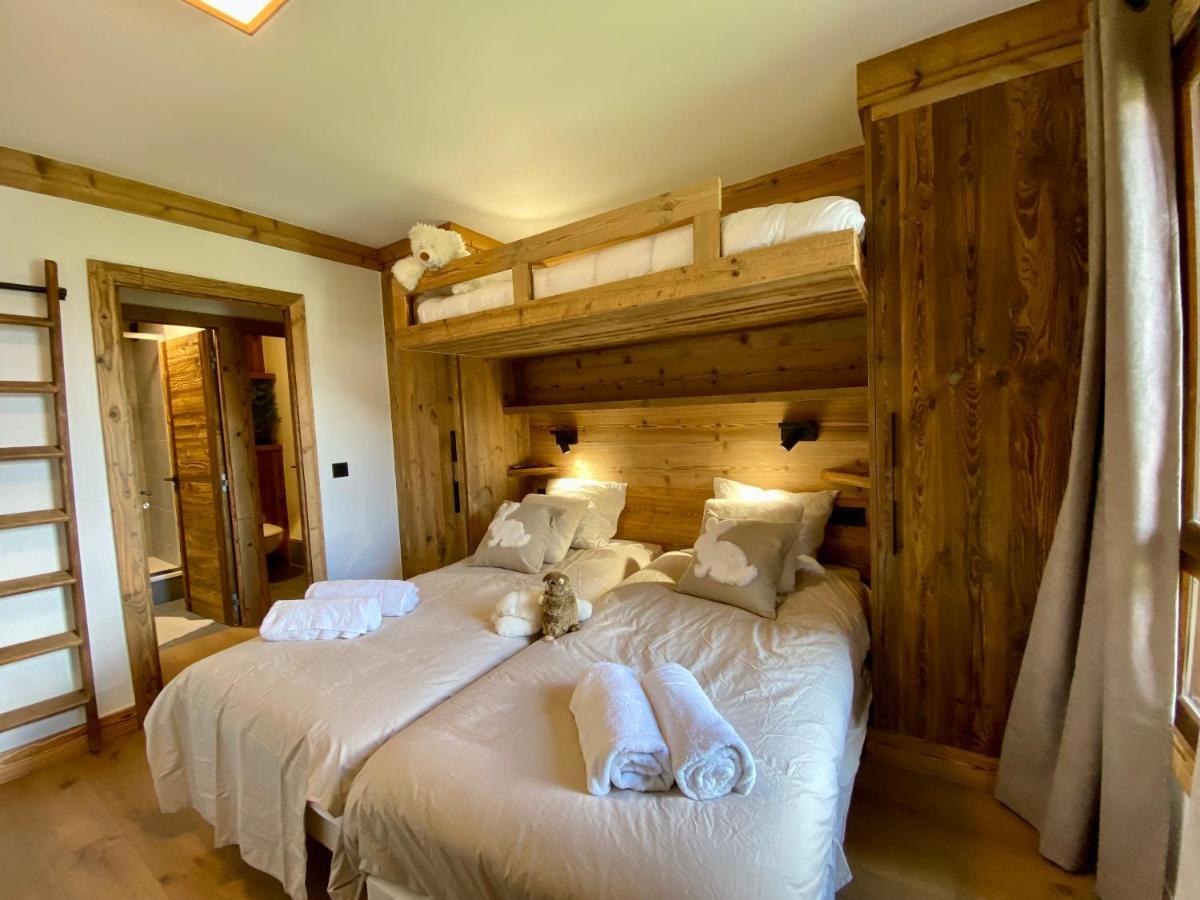 Arcs 1950 Appartement Luxe Type Chalet 5 A 7 Personnes Vue Imprenable Sur Le Montblanc Skis Aux Pieds Les Arcs  Экстерьер фото