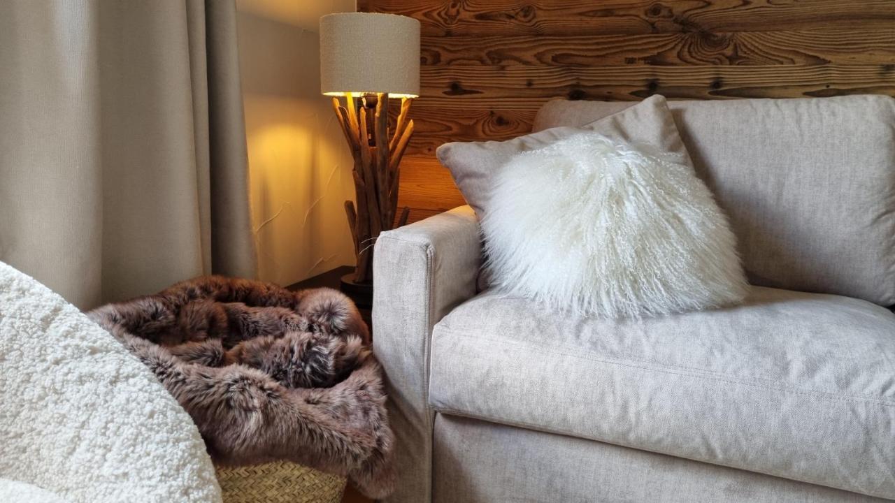 Arcs 1950 Appartement Luxe Type Chalet 5 A 7 Personnes Vue Imprenable Sur Le Montblanc Skis Aux Pieds Les Arcs  Экстерьер фото