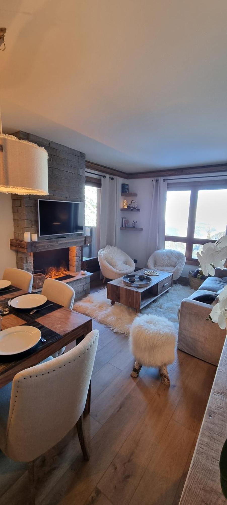 Arcs 1950 Appartement Luxe Type Chalet 5 A 7 Personnes Vue Imprenable Sur Le Montblanc Skis Aux Pieds Les Arcs  Экстерьер фото
