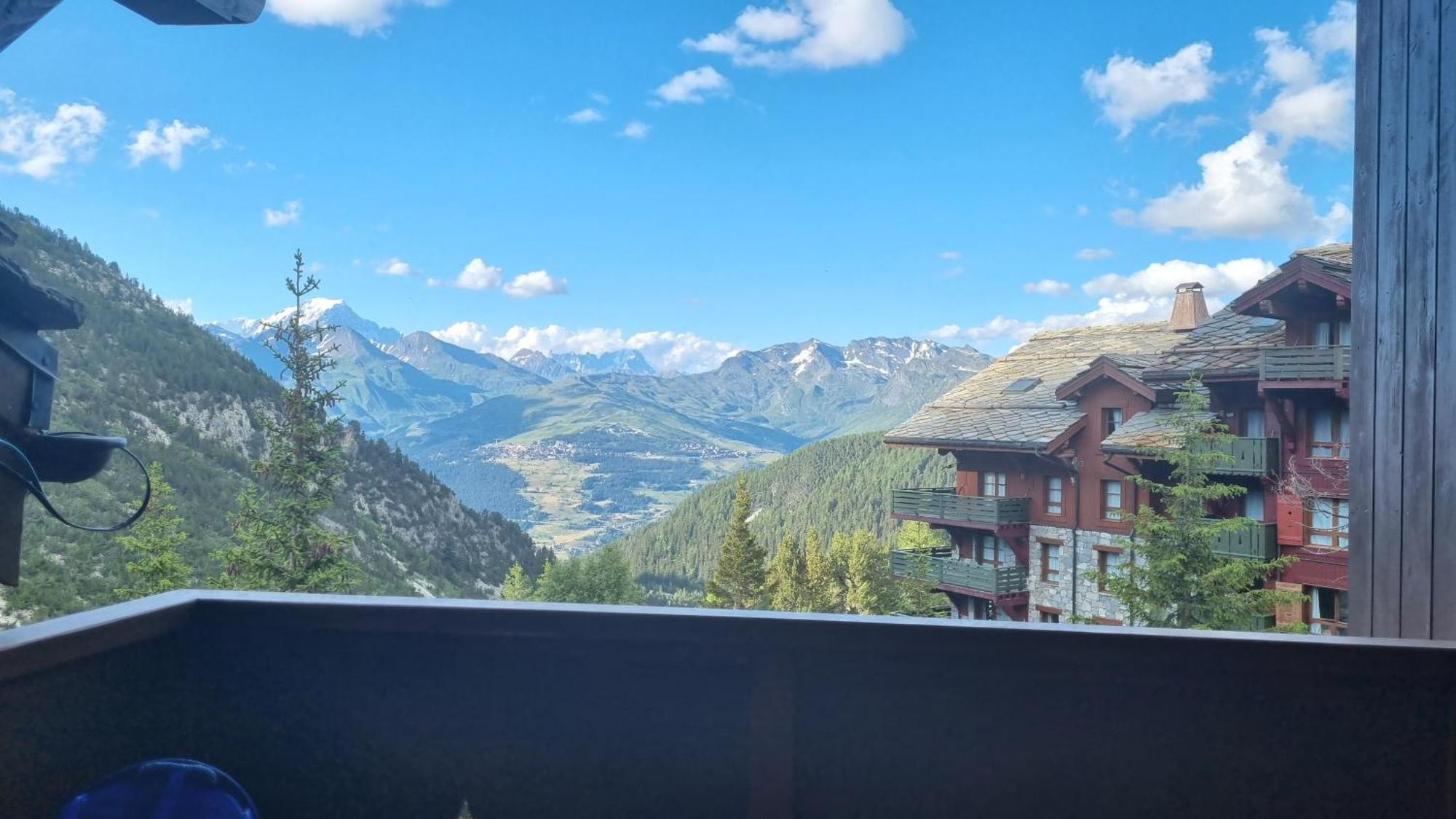 Arcs 1950 Appartement Luxe Type Chalet 5 A 7 Personnes Vue Imprenable Sur Le Montblanc Skis Aux Pieds Les Arcs  Экстерьер фото