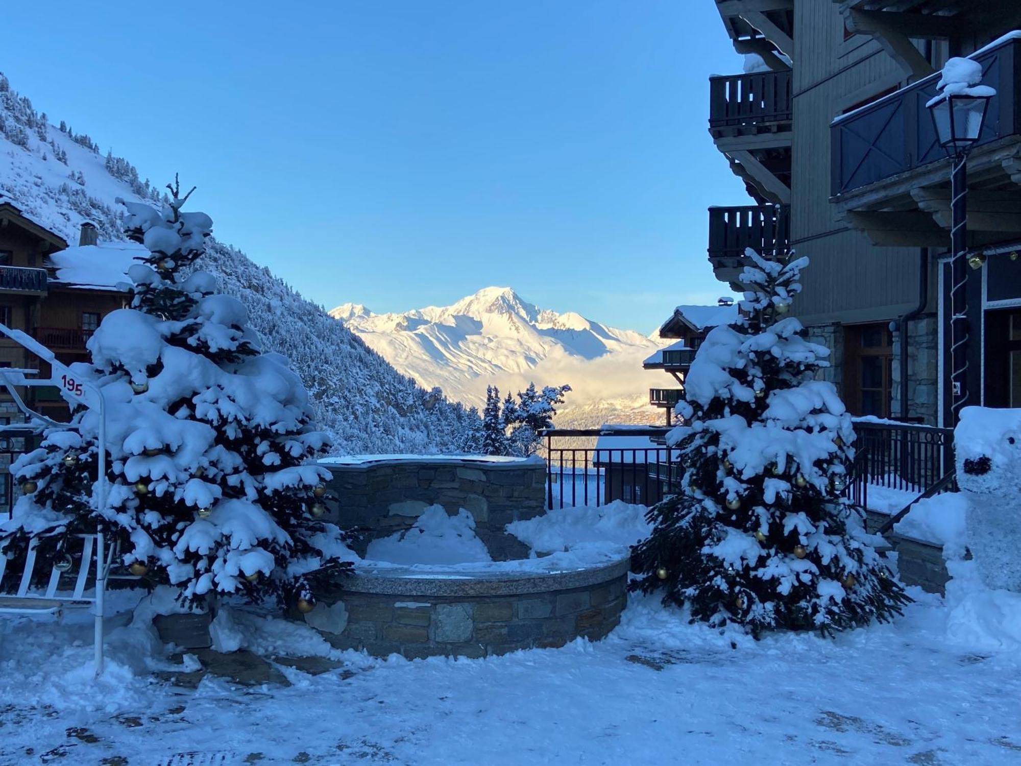 Arcs 1950 Appartement Luxe Type Chalet 5 A 7 Personnes Vue Imprenable Sur Le Montblanc Skis Aux Pieds Les Arcs  Экстерьер фото